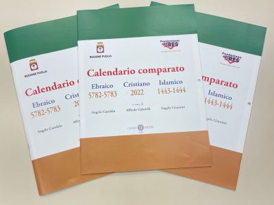 Presentazione del “Calendario comparato Ebraico Cristiano Islamico” - 18.07.2022